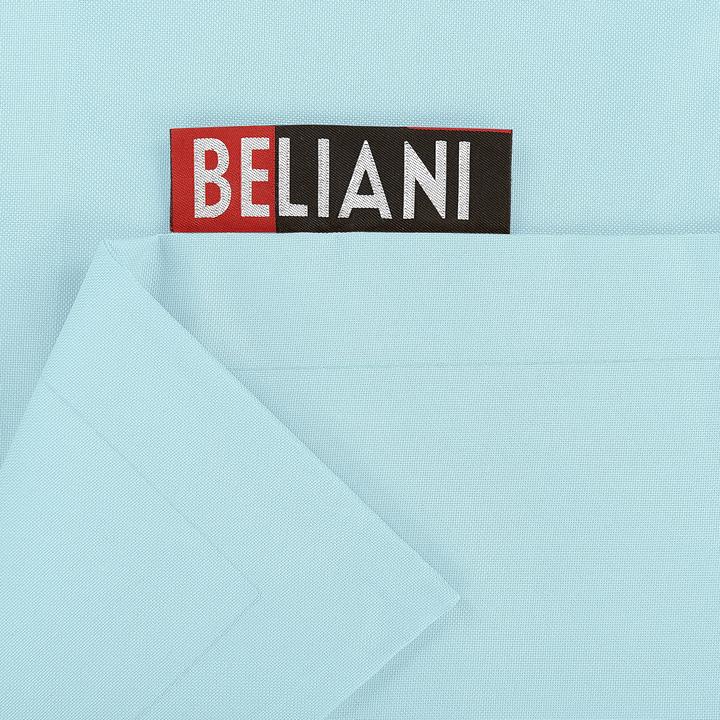 Actual product image Beliani Beanbag with inner bag for indoor and outdoor use 180 x 230 cm light blue FUZZY