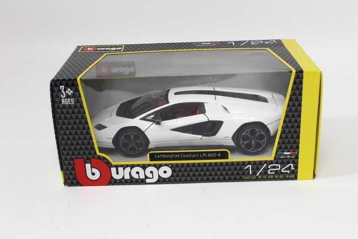 Productafbeelding Bburago Lamborghini Countach LPI 800-4 1/24 wit