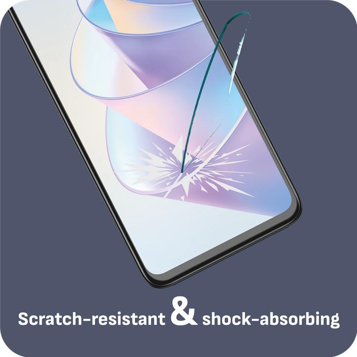 Actual product image Cazy Protective Glass Compatible with Honor X7a Tempered Glass Case Compatible - Transparent (1 pcs., Honor X7a)