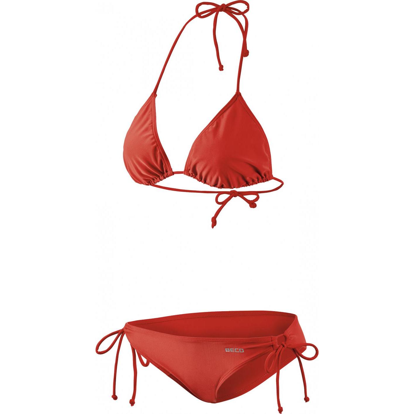 Beco, Bikini, Beermann GmbH Triangel-Bikini Standard rot 38, Rot, (38)