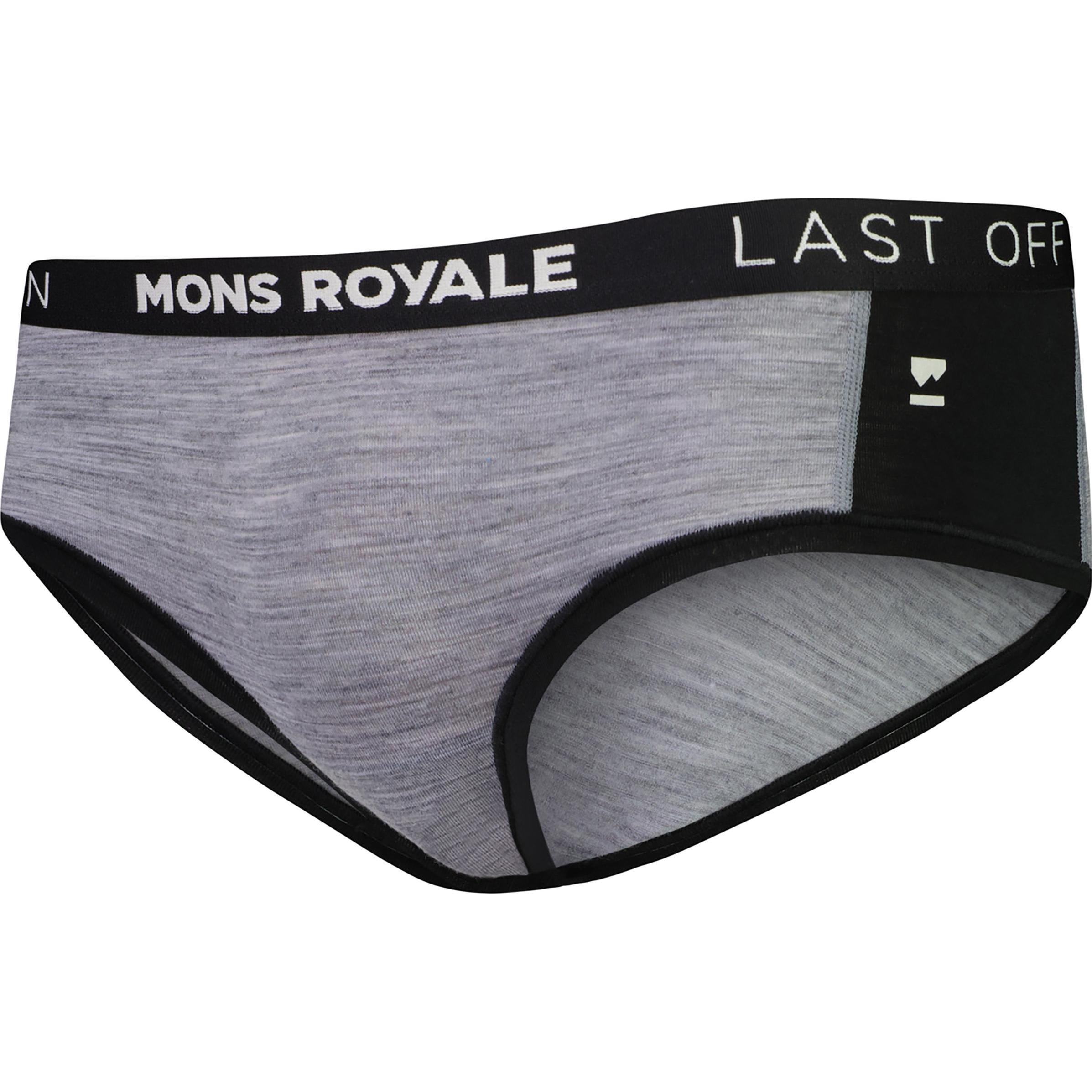 Mons Royale, Damen, Funktionsunterhose, Sylvia Boyleg (XL), Grau, XL