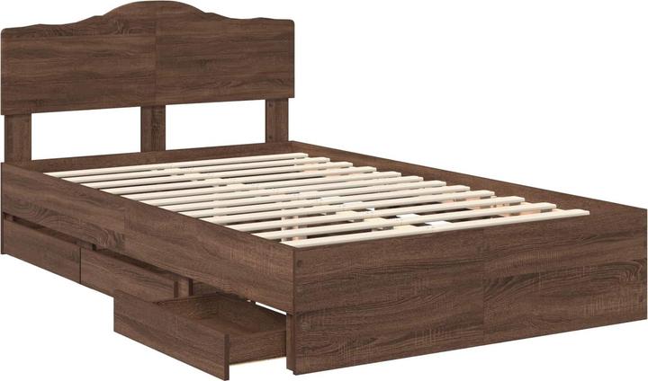 Produktbild vidaXL Modernes Bett (135 x 190 cm)
