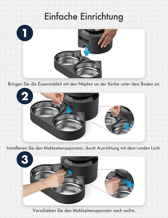 Produktbild Petlibro Doppelfutternapf für Futterspender