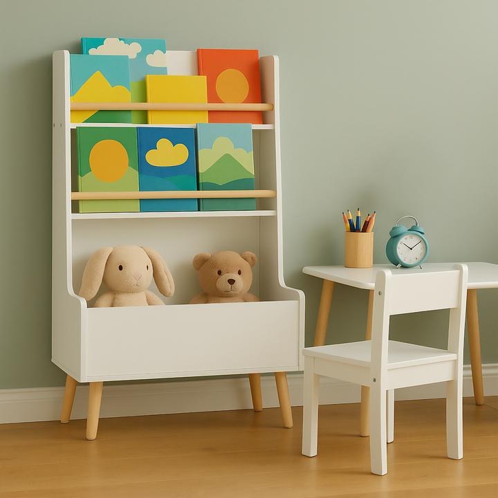 Actual product image Relaxdays Kinderregal für Bücher und Spielzeug