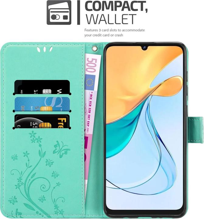 Produktbild Cadorabo Hülle für ZTE Blade V50 Vita mit Blumen Muster