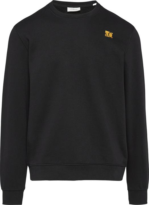 Produktbild S.Oliver Sweatshirt Sweatshirt mit Gold- oder Silber-Print (S)