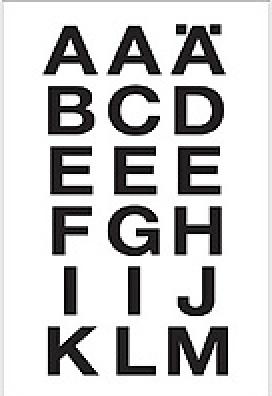 Produktbild HERMA Buchstaben Etiketten