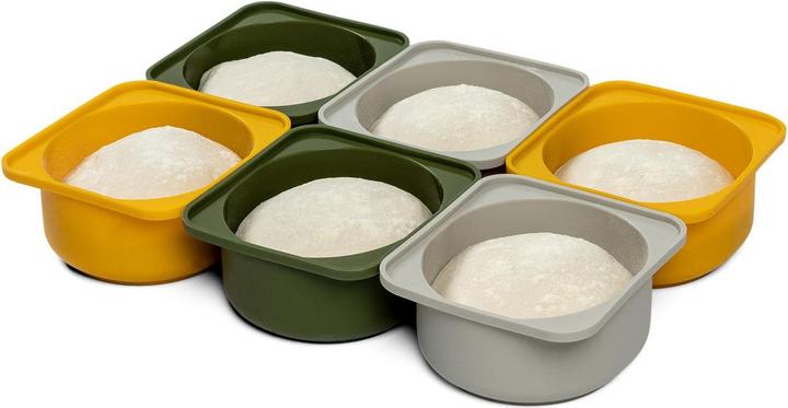 Babadoh Pizzateig Behälter 6er-Set