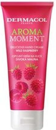 Actual product image Dermacol Aroma Moment Wild Raspberry Hand Cream With Raspberry Scent (100 ml)
