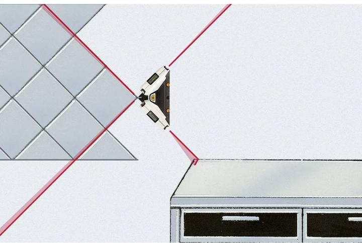 Actual product image Laserliner SuperSquare-Laser 4 ground line laser