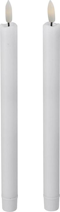 Immagine prodotto Candela LED a bastoncino, con telecomando e funzione timer, avorio, a batteria, set da 2 (2 x)