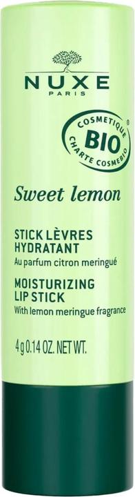 Image du produit Nuxe Stick de Lèvres au Citron Doux BIO 4 g (Stick de soin des lèvres, 4 ml)
