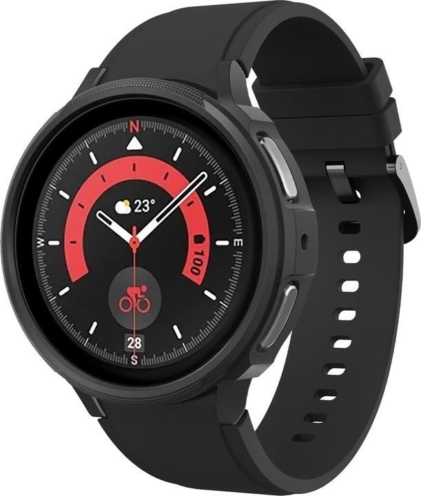 Spigen LIQUID AIR GALAXY Watch 5 PRO (45 MM) NERO OPACO (50 mm)