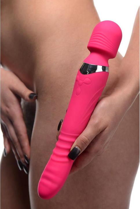 Actual product image Shots Ultra Thrust-Her Wand Vibrator