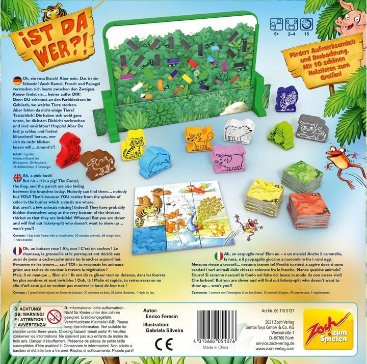 Produktbild Zoch Ist da wer?? (Deutsch, Französisch, Italienisch, Englisch)