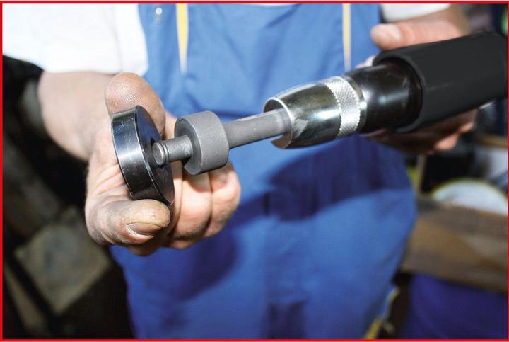 Actual product image KS Tools 515.3881 (Air blast, Chisel hammer)