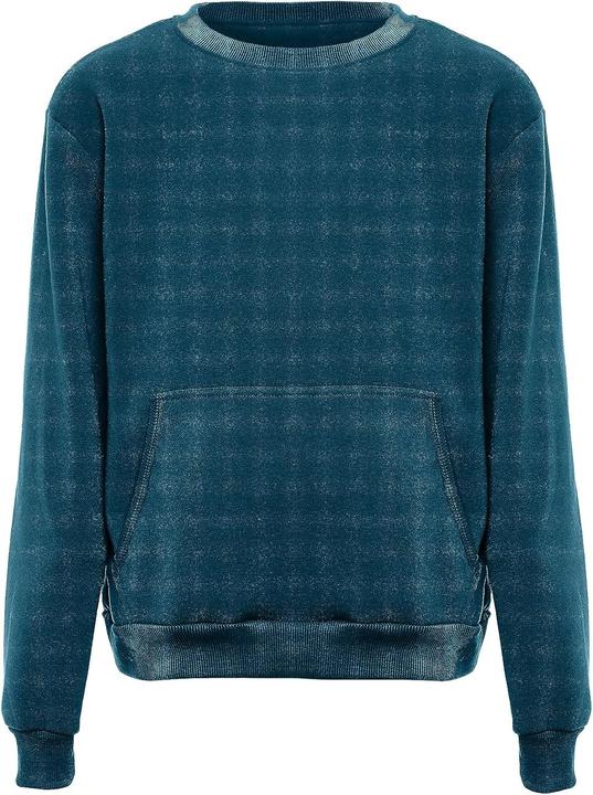 Produktbild Aoda Basic Sweater mit klassischem Rundhalsausschnitt und Regular Fit (L)