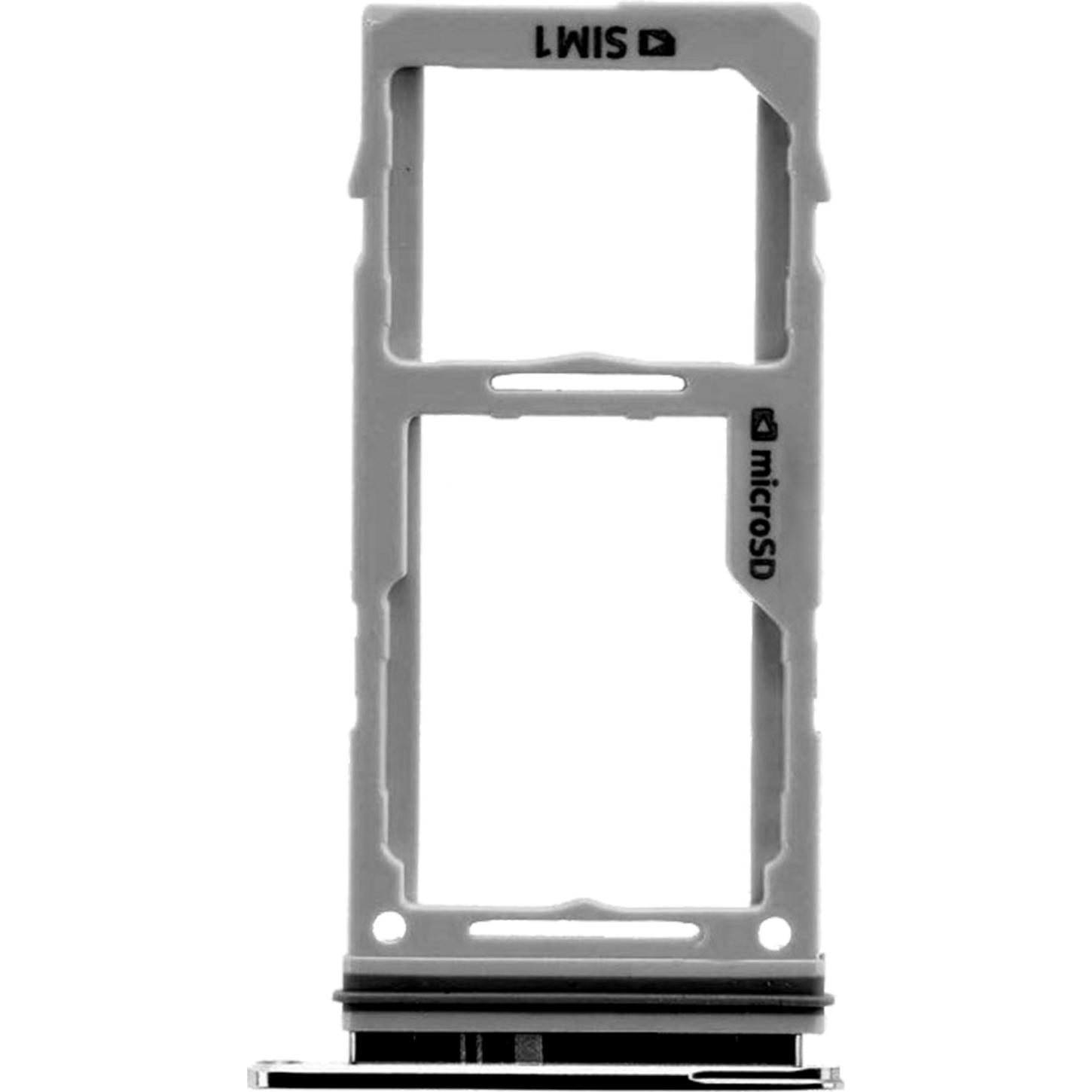 Clappio Ersatz Sim-Halter Samsung Note 10 Lite (SIM-Halterung, Galaxy Note 10 Lite), Mobilgerät Ersatzteile, Schwarz