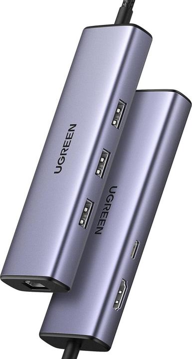 Image du produit Ugreen CM512 (USB-C, 6 Ports)