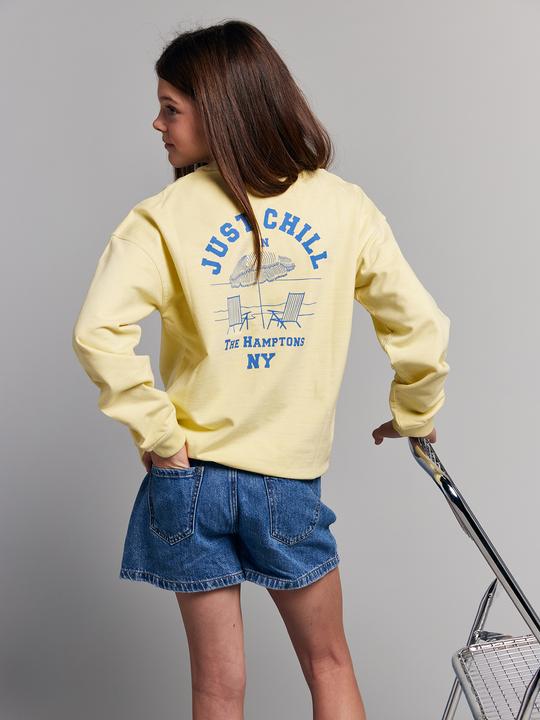 Produktbild Jonen Kinder Sweatshirt JUST CHILL The Hamptons NY (128)