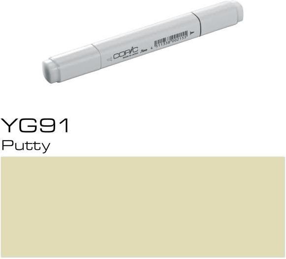 Actual product image Copic Graphic marker Classic type YG - 91 (YG91 - Putty, 1 x)
