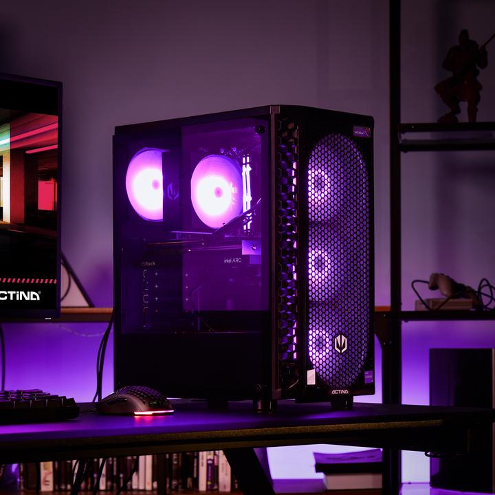 Immagine prodotto Actina 5901443386230 PC AMD Ryzen™ 5 7600 32 GB DDR5-SDRAM 1 TB SSD NVIDIA GeForce RTX 4060 Midi Tow (AMD Ryzen 5 7600, 32 GB, 1000 GB, GeForce RTX 4060)
