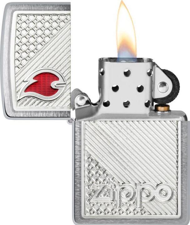 Actual product image Zippo Tiles emblem