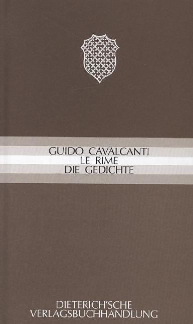 Produktbild Le rime - Die Gedichte (Deutsch, 2016)