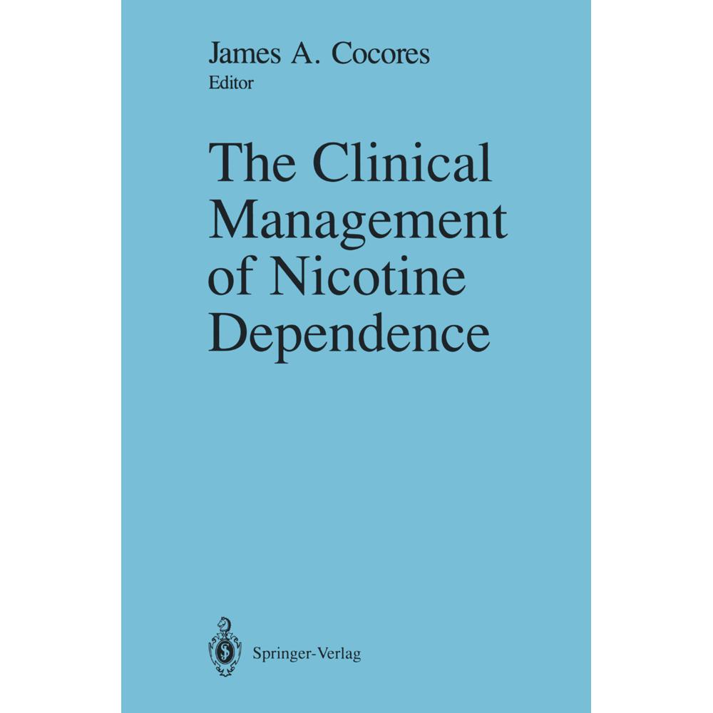The Clinical Management of Nicotine Dependence, Fachbücher