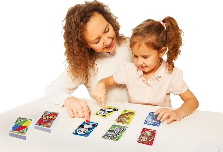 Actual product image Mattel Games Uno Junior (English, French, German, Italian, 2 - 4 Players)