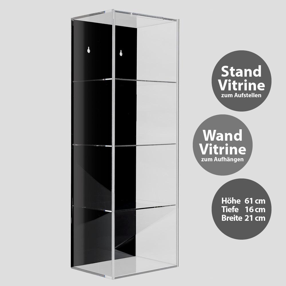 Schwäbische Albumfabrik, Vitrine + Buffetschrank, Acryl-Vitrine (30.5 x 24.5 x 68.5 cm)