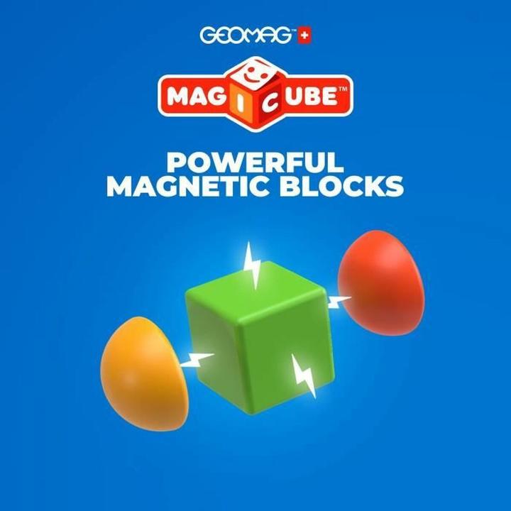 Actual product image Geomag Magicube Blocks Stacking