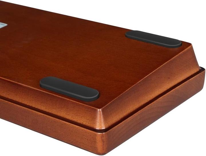 Actual product image Sharkoon SKILLER SGK50 S4 Gen2 Wood Barebone (holz) (DE, Cable)