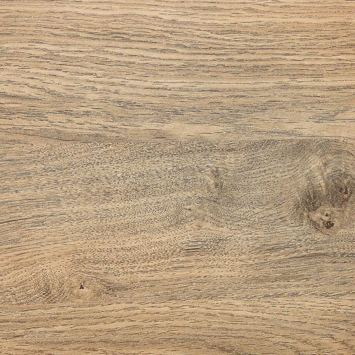 Produktbild Beliani Schreibtisch schwarz / heller Holzfarbton 120 x 60 cm 2 Schubladen ABILEN (120 x 60 x 77 cm)