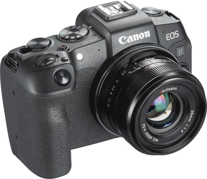 Produktbild 7artisans Festbrennweite 35mm F/1.4 Mark III FF Schwarz – Canon RF (Canon RF, Vollformat)