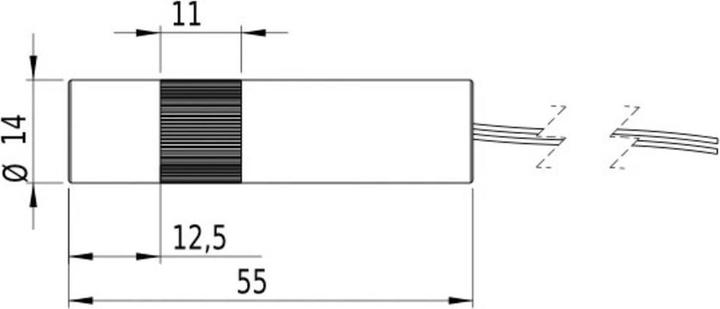 Produktbild Picotronic Lasermodul Linie Rot 5 mW LC650-5-24-F(14x55)45 (Elektronikkit)