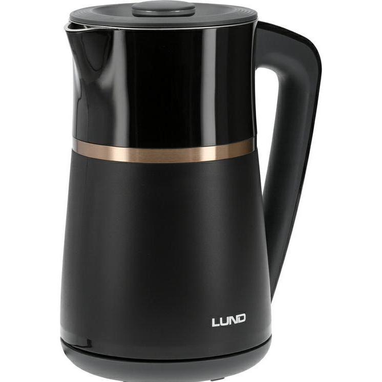 Toya CZAJNIK EL.1,7L, REGULACJA TEMP., CZARNY, Bollitore, Nero