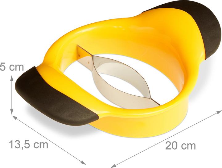 Actual product image Relaxdays Mango Slicer with Blade