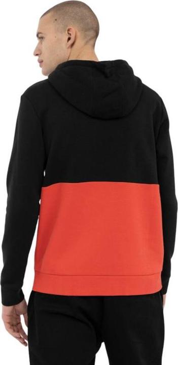 Produktbild 4F Bluza męska H4Z22-BLM027 Głęboka czerń r.M (M)