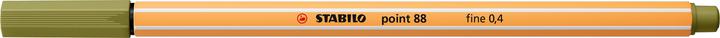 Produktbild STABILO point 88 Fineliner (Schlammgrün, 1 x)