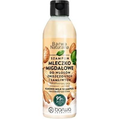 Barwa, Shampoo, Natural Reconstructive Shampoo Almond Milk 300Ml (300 ml)