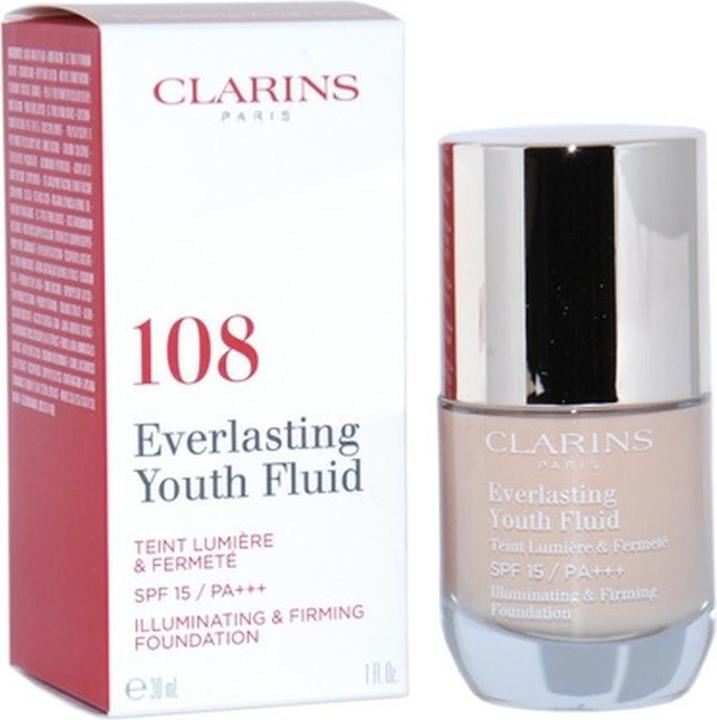 Actual product image Clarins Everlasting Youth Fluid - Sand 108 (108 Sand)
