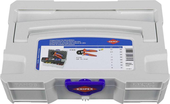 Image du produit Knipex Assortiment de sertissages (180 mm)