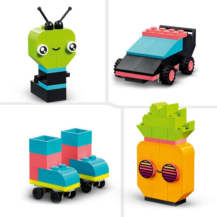 Produktbild LEGO Creator Kreativer Neonspass (11027, LEGO Classic)