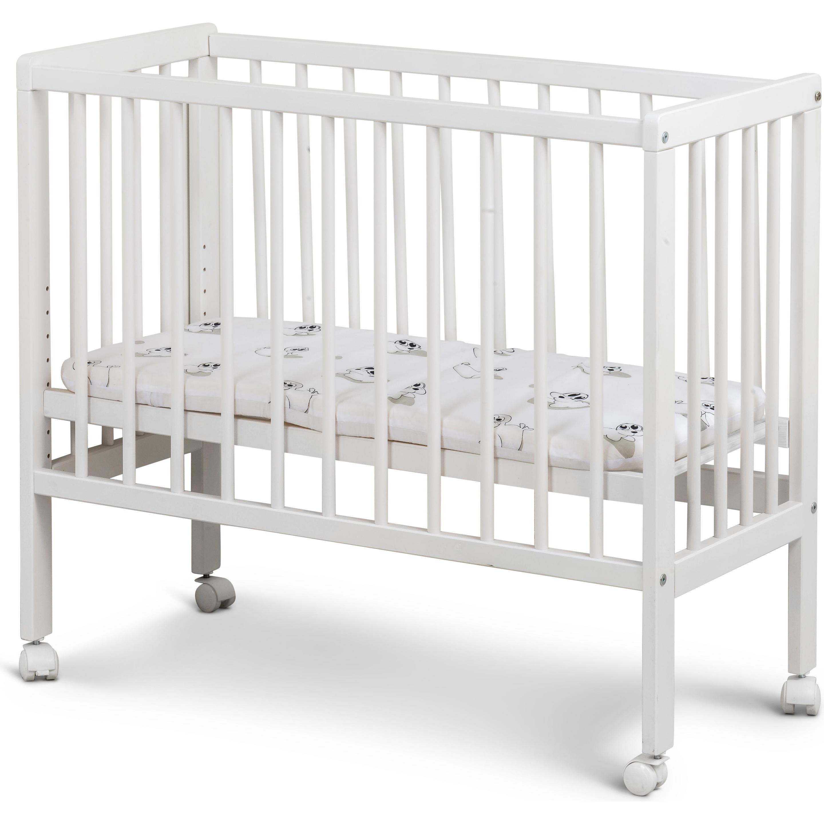 Babytrold Bianco Lettino Bebè, Bedsite Crip