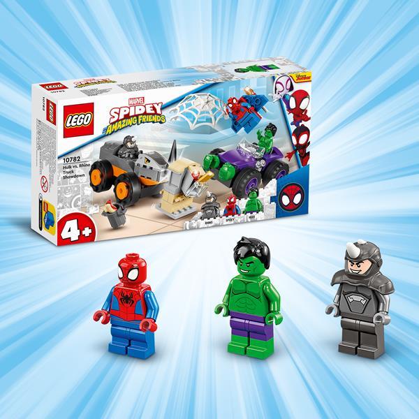 Produktbild LEGO Hulks und Rhinos Truck-Duell (10782, LEGO Marvel)