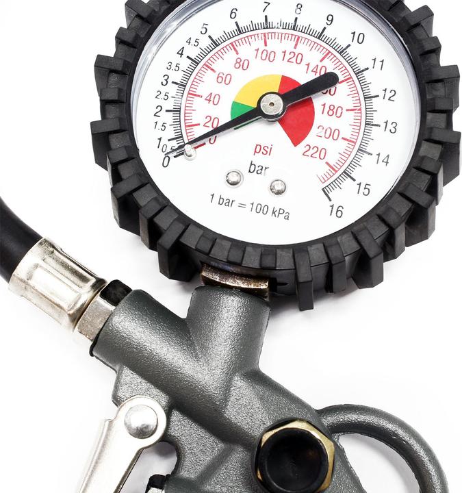Immagine prodotto Wiltec Kit di strumenti per accessori per compressori d'aria 8 pezzi gonfiatore di pneumatici pistola per