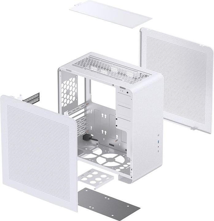 Actual product image Jonsbo U4 Pro Mesh White (mATX, Mini-ITX, ATX)