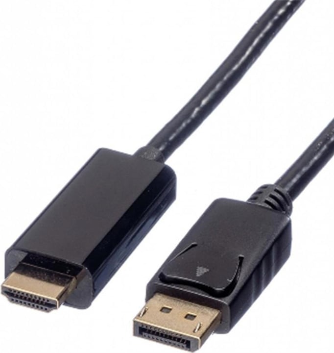 Actual product image Roline DisplayPort — HDMI (Typ A) (1 m, DisplayPort, HDMI)