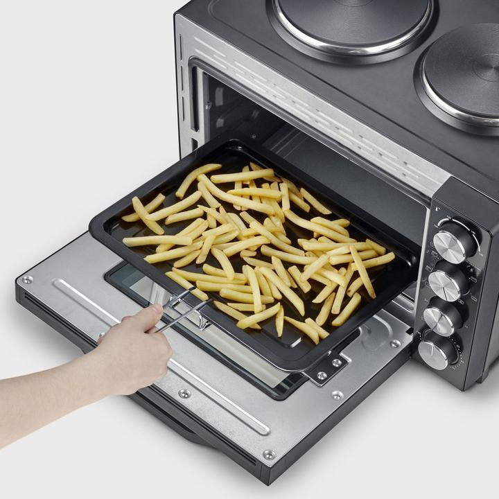 Produktbild Severin TO2074 Back- und Toastofen schwarz / edelstahl-gebürstet